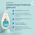 SABONETE LÍQUIDO JOHNSONS KIDS LIMPEZA SUPER PODEROSA 400ML