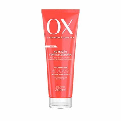 SHAMPOO OX NUTRIÇÃO FORTALECEDORA 200ML