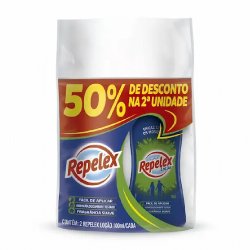 Kit Repelente Repelex Loção 100ml Cada Com 50% Desconto Na 2º Unidade