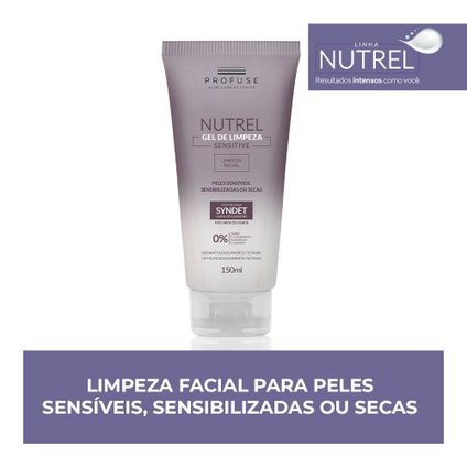 GEL DE LIMPEZA PROFUSE NUTREL SENSITIVE 150ML