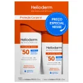 KIT HELIODERM PROTETOR SOLAR CORPORAL FPS50 200ML + 120ML