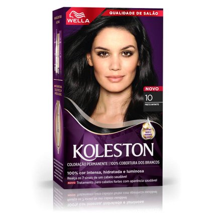 TINTURA KOLESTON PRETO INFINITO 10 COLEÇÃO NOITES ILUMINADAS POR IVETE SANGALO