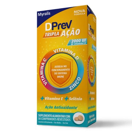 DPREV TRIPLA AÇÃO 30 COMPRIMIDOS REVESTIDOS