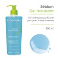 GEL MOUSSANT DE LIMPEZA BIODERMA SÉBIUM ANTIOLEOSIDADE DE ALTA TOLERÂNCIA PUMP 500ML