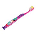 KIT ESCOVA DENTAL INFANTIL EXTRA MACIA COLGATE SMILES AGNES E FLUFFY 6+ ANOS 2 UNIDADES