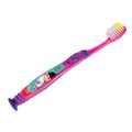 KIT ESCOVA DENTAL INFANTIL EXTRA MACIA COLGATE SMILES AGNES E FLUFFY 6+ ANOS 2 UNIDADES