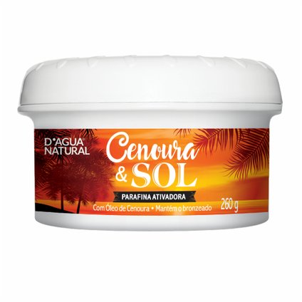 PARAFINA ATIVADORA D'AGUA NATURAL CENOURA  SOL 260G