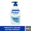 SABONETE LÍQUIDO PARA MÃOS ANTIBACTERIANO PROTEX DUO PROTECT 400ML