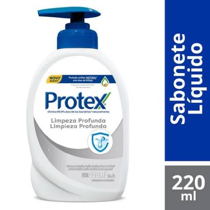 SABONETE LIQUIDO PROTEX LIMPEZA PROFUNDA 220ML