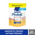 SABONETE LÍQUIDO ANTIBACTERIANO PARA AS MÃOS PROTEX NUTRI PROTECT VITAMINA E REFIL 200ML