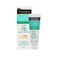 PROTETOR SOLAR FACIAL NEUTROGENA SUN FRESH DERM CARE SEM COR FPS 70 40G
