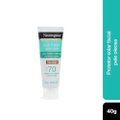 PROTETOR SOLAR FACIAL NEUTROGENA SUN FRESH DERM CARE PELE NEGRA FPS 70 40G