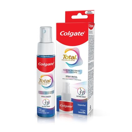 SPRAY BUCAL COLGATE TOTAL 12 60ML