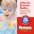 FRALDA DESCARTÁVEL PARA PRAIA E PISCINA HUGGIES LITTLE SWIMMERS P/M COM 11 UNIDADES