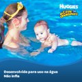 FRALDA DESCARTÁVEL PARA PRAIA E PISCINA HUGGIES LITTLE SWIMMERS P 12 UNIDADES