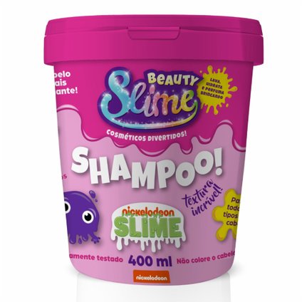 SHAMPOO POTE BEAUTY SLIME PINK 400ML