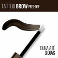 GEL DE SOBRANCELHAS MAYBELLINE TATTOO BROW PEEL OFF TINT 3 DARK