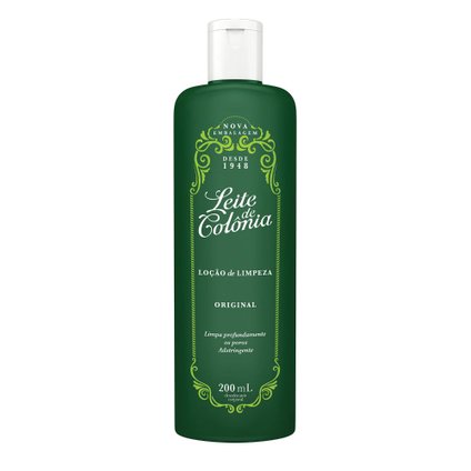 LOÇÃO DE LIMPEZA LEITE DE COLÔNIA ORIGINAL 200ML