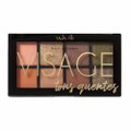 PALETA DE SOMBRAS VULT VISAGE TONS QUENTES