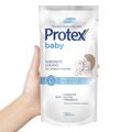 SABONETE LÍQUIDO PARA BEBÊ PROTEX BABY DELICATE CARE REFIL 380ML