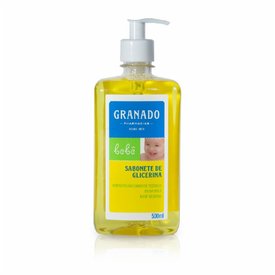 SABONETE DE GLICERINA LÍQUIDO GRANADO BEBÊ TRADICIONAL 500ML