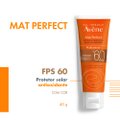 PROTETOR SOLAR AVENE MAT PERFECT FLUIDO COM COR FPS 60 40G