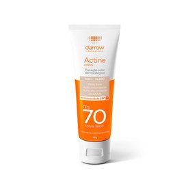 PROTETOR SOLAR ACTINE COLORS TOM 1 CLARO FPS70 40G
