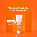 PROTETOR SOLAR ACTINE COLORS TOM 1 CLARO FPS70 40G