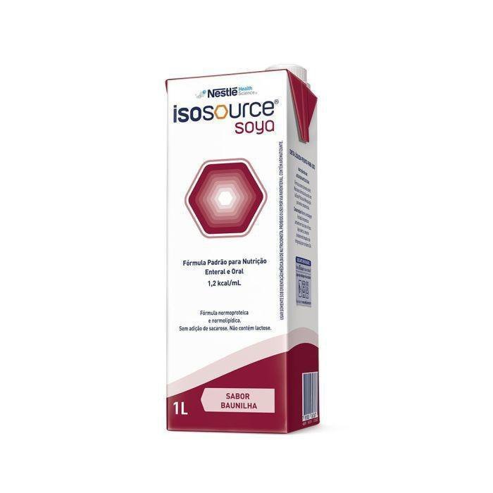 Nutrição Enteral Isosource Soya Baunilha 1l