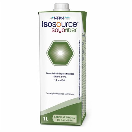 NUTRIÇÃO ENTERAL ISOSOURCE SOYA FIBER BAUNILHA 1L