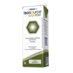 Nutrição Enteral Isosource Soya Fiber Baunilha 1l