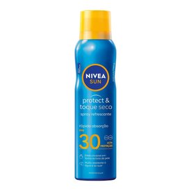 PROTETOR SOLAR SPRAY AEROSOL NIVEA SUN PROTECT & TOQUE SECO FPS30 200ML