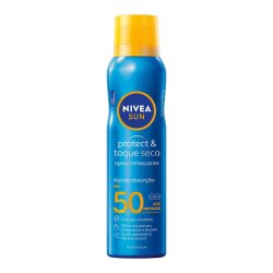 Protetor Solar Spray Aerosol Nivea Sun Protect  Toque Seco Fps50 200ml