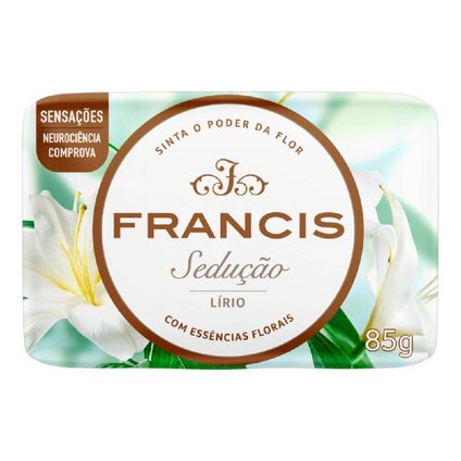 SABONETE BARRA FRANCIS SEDUÇÃO LÍRIO 85G