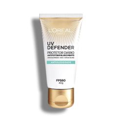 Protetor Solar Facial L'oréal Uv Defender Antioleosidade Fps 60 40g