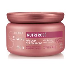 Máscara De Tratamento Eudora Siàge  Nutri Rose 250g