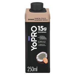 Bebida Láctea Yopro Coco Com Batata Doce 15g 250ml
