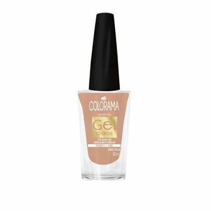 ESMALTE COLORAMA GEL CHIC PELE 8ML