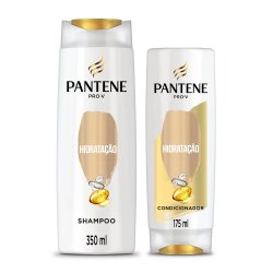 Kit Pantene Hidratação Shampoo 350ml + Condicionador 175ml