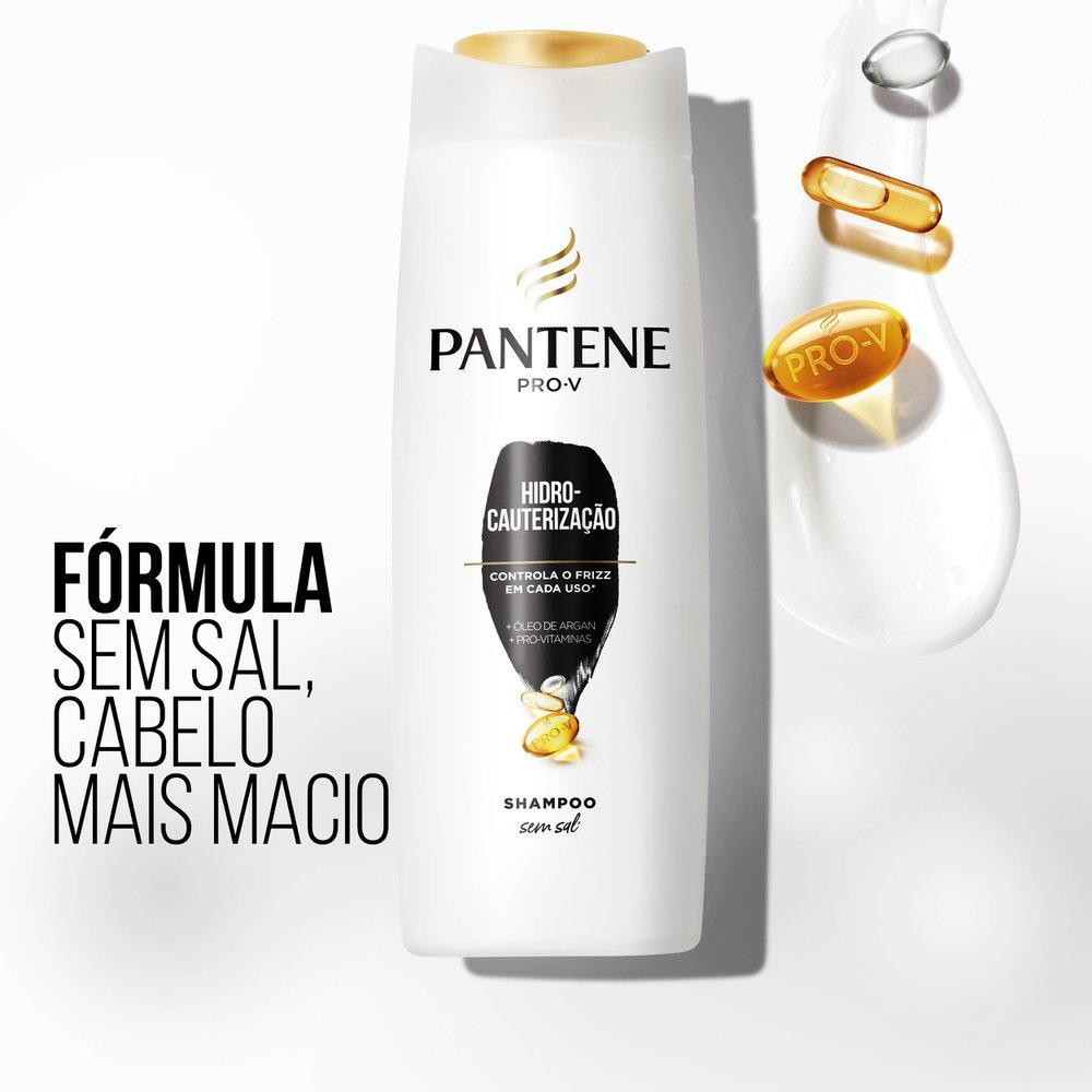 KIT PANTENE HIDRO-CAUTERIZAÇÃO SHAMPOO 350ML + CONDICIONADOR 175ML