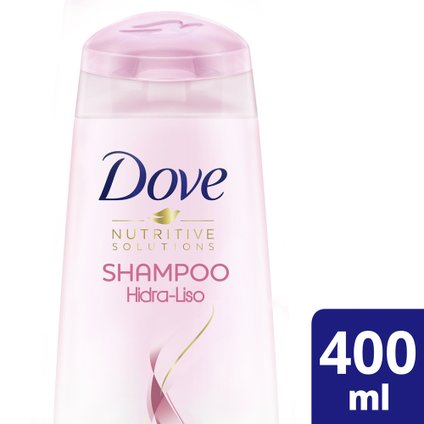 SHAMPOO DOVE HIDRA-LISO COM TECNOLOGIA DE HIDRATAÇÃO 400ML
