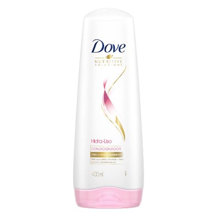 CONDICIONADOR DOVE HIDRA-LISO COM TECNOLOGIA DE HIDRATAÇÃO 400ML