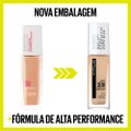 BASE LONGA DURAÇÃO MAYBELLINE NY SUPERSTAY ACTIVE WEAR 30H 220 NATURAL BEIGE 30ML