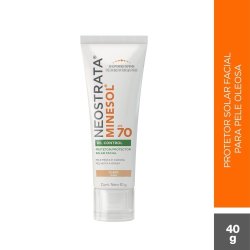 Protetor Solar Facial Minesol Oil Control Pele Clara Fps70 40g