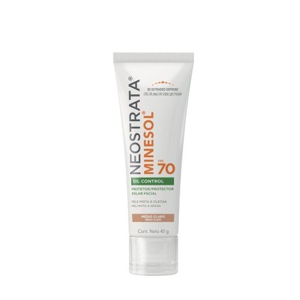 PROTETOR SOLAR FACIAL NEOSTRATA MINESOL OIL CONTROL PELE MÉDIO CLARO FPS 70 40G
