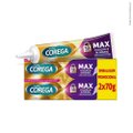 KIT FIXADOR DE PRÓTESE ULTRA COREGA CREME MAX FIXAÇÃO + BLOQUEIO 2 UNIDADES COM 70G CADA