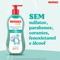 SABONETE LÍQUIDO INFANTIL HUGGIES EXTRA SUAVE PARA BEBÊ 600ML