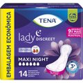 ABSORVENTE NOTURNO PARA INCONTINÊNCIA URINÁRIA TENA LADY DISCREET MAXI NIGHT 14 UNIDADES