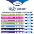 ABSORVENTE NOTURNO PARA INCONTINÊNCIA URINÁRIA TENA LADY DISCREET MAXI NIGHT 14 UNIDADES