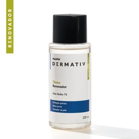 TÔNICO FACIAL ÁCIDO GLICÓLICO 7% PANVEL DERMATIV 200ML
